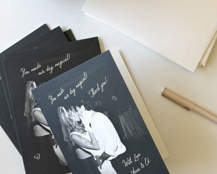 Shop thank you cards
