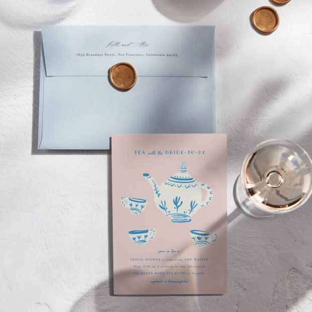 Shower invitations