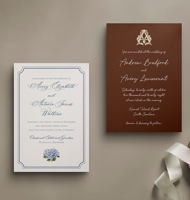 Personalize with crests & illustrations
