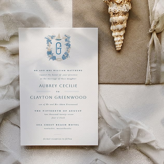 Examples from real couples: Custom crest