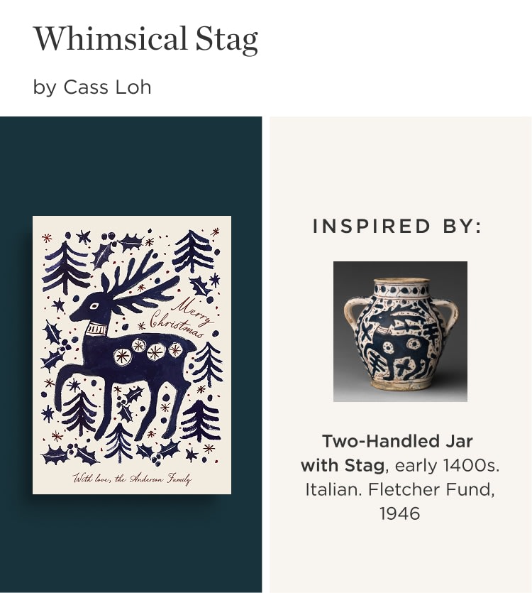 Whimsical Stag, by Cass Loh