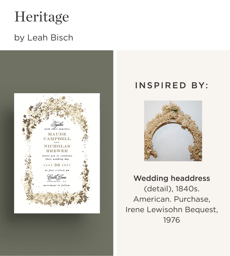 Heritage, by Leah Bisch