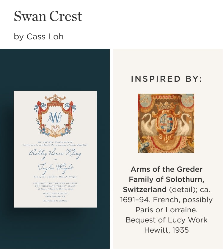 Swan Crest, by Cass Loh