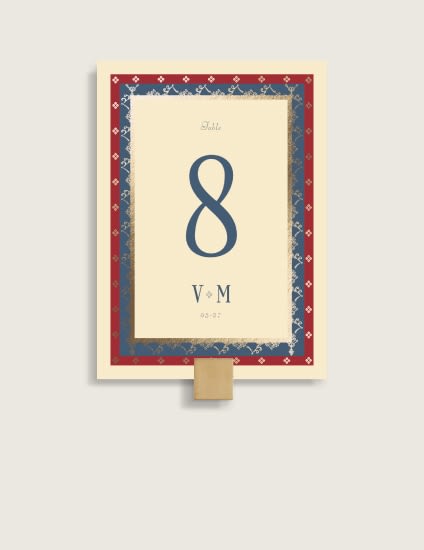 Table Numbers