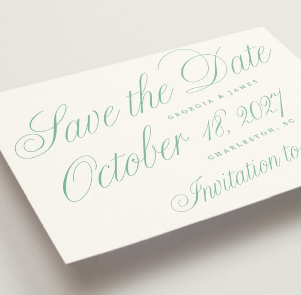 Save the Date Wording