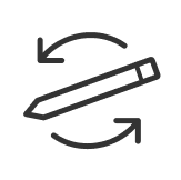 Change your design at any time