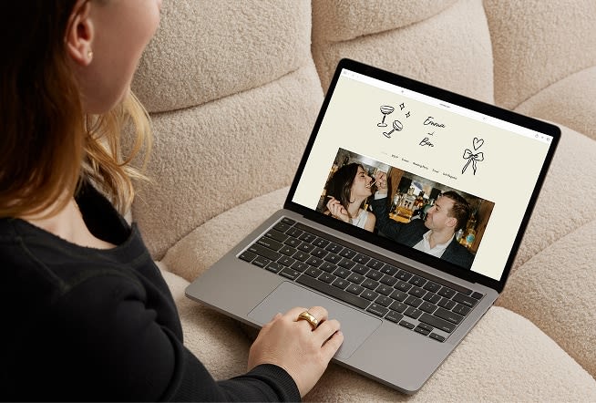 Wedding websites, simplified