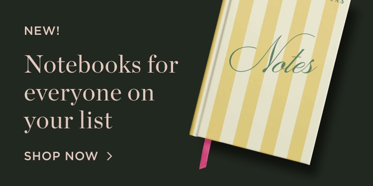 New! Notebooks & Planners