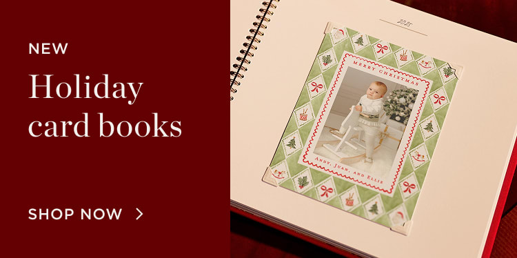 NEW Holiday Card Books