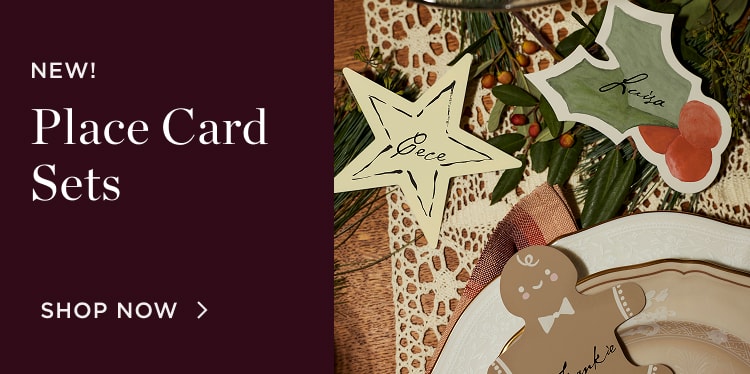 New Place Card Sets