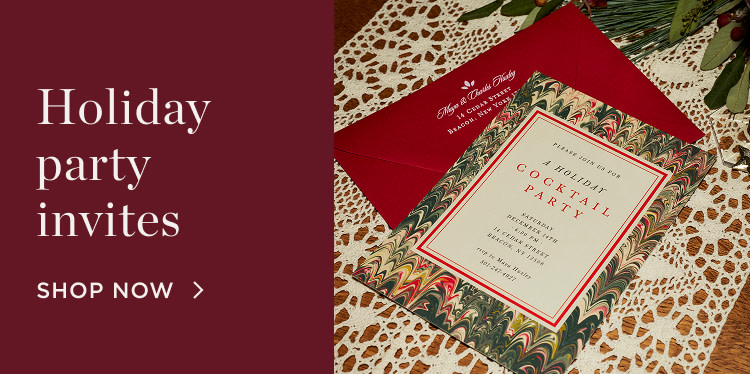 Holiday Party Invitations
