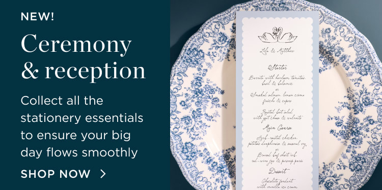 New! Ceremony & Reception Essentials: Shop Now