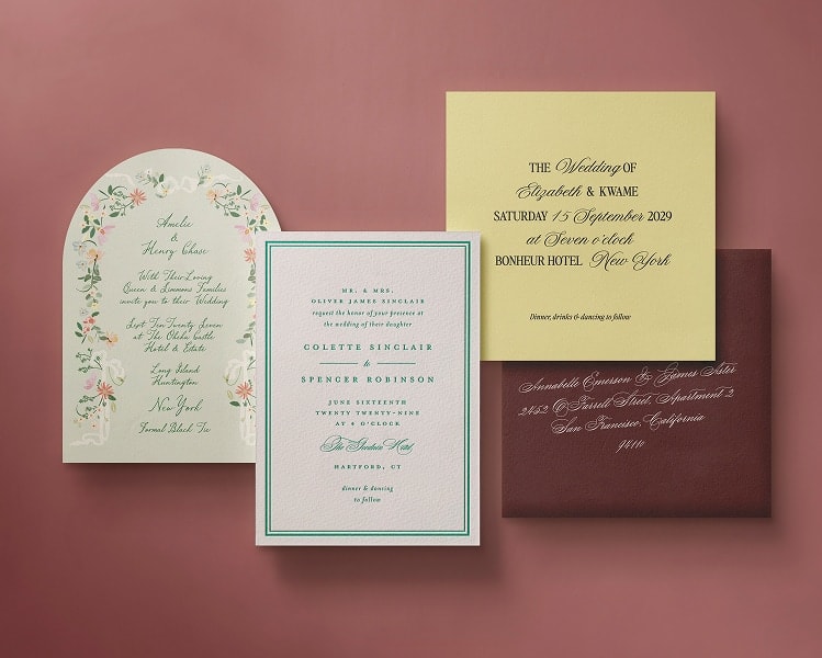 Shop wedding invitations