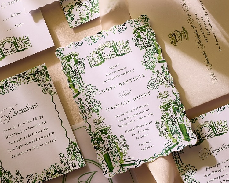 Shop wedding invitations