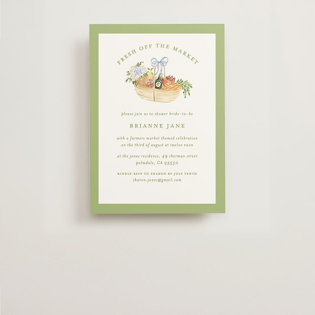 Bridal Shower Invitations