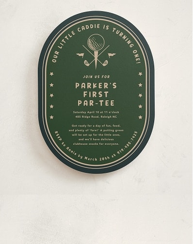 First Birthday Invitations