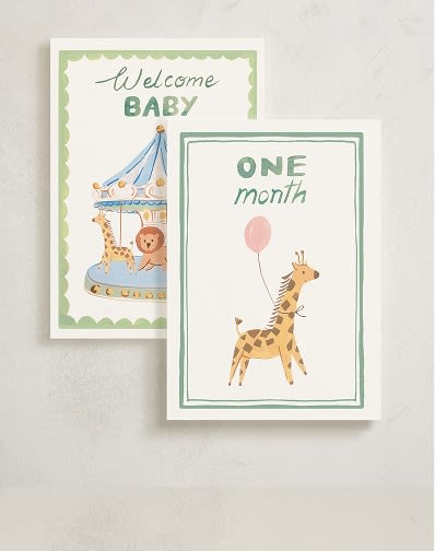 Baby Milestone Cards