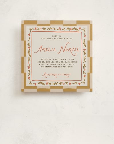 Baby Shower Invitations