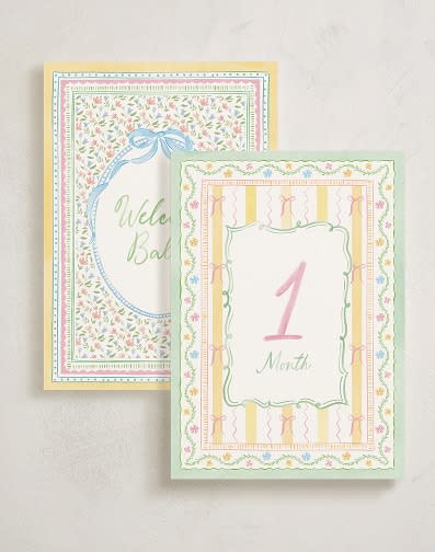 Baby Milestone Cards