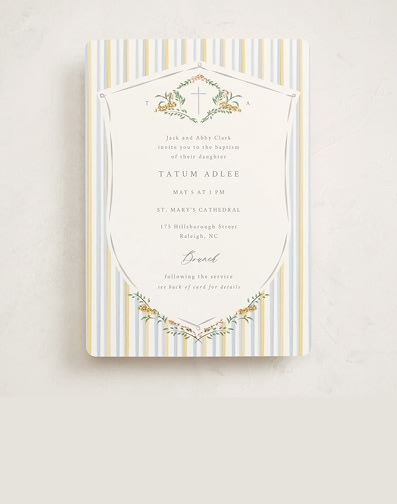 Baptism Invitations