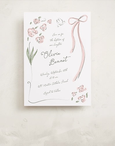 Baptism Invitations