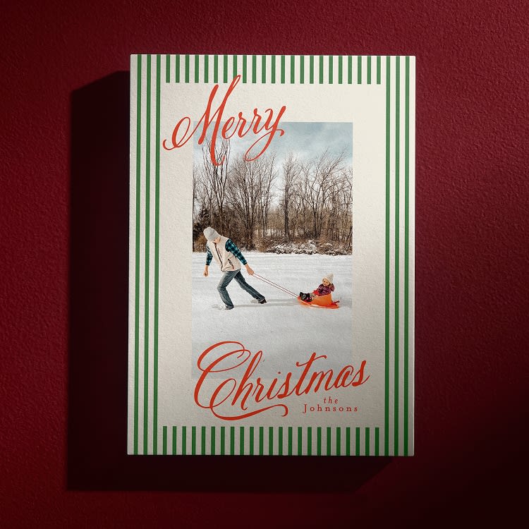Holiday Challenge Winner: Script and Stripes by Karidy Walker