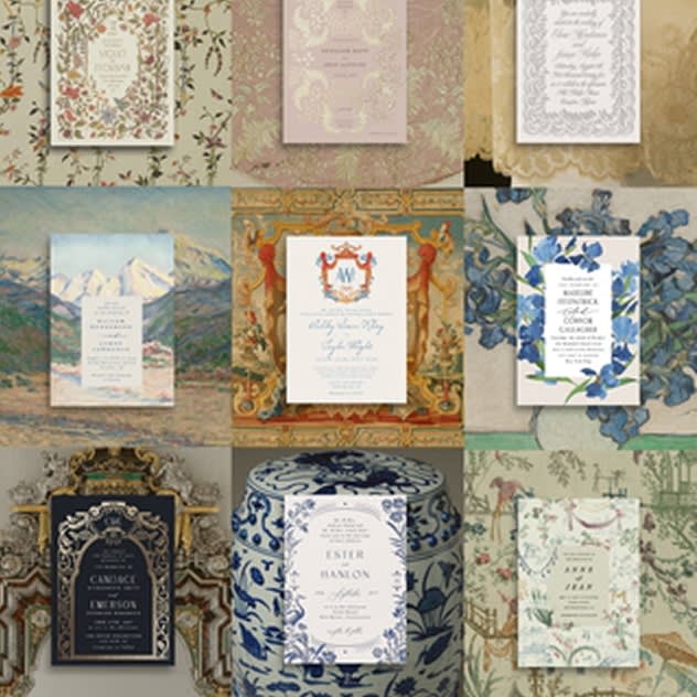 Minted Collaborates with The Metropolitan Museum of Art on Debut Wedding Collection