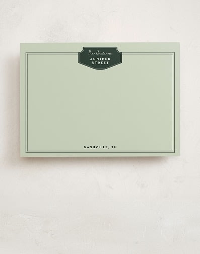 Personalized Stationery