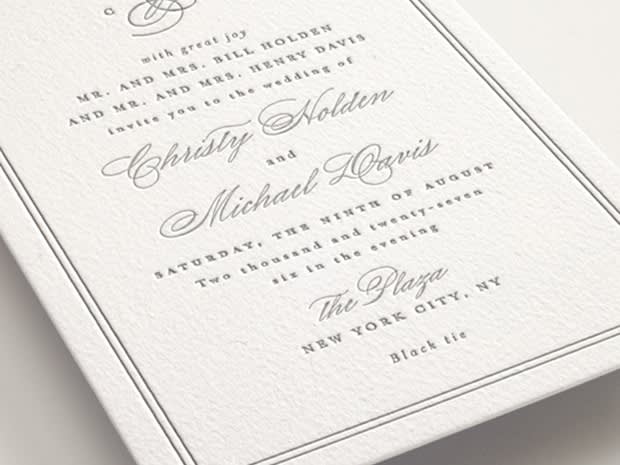 Wedding Invitation Wording