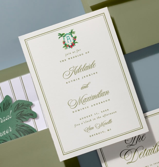 Personalize with crests & illustrations