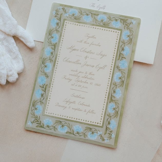 Examples from real couples: Custom Color