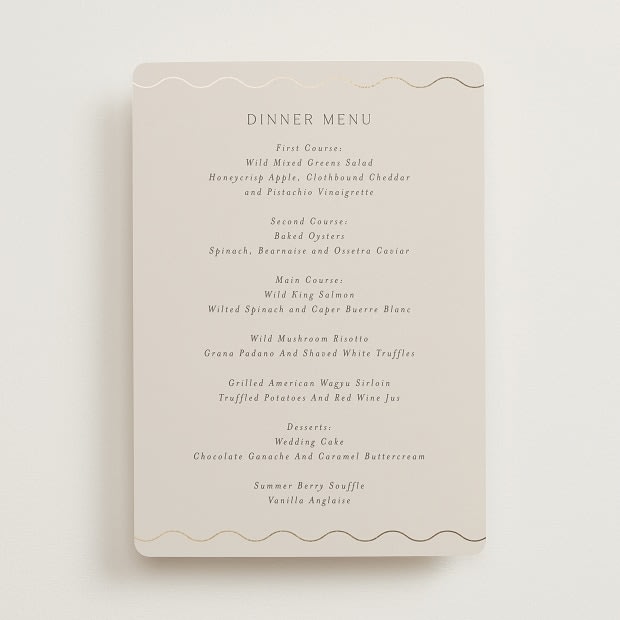 Menus