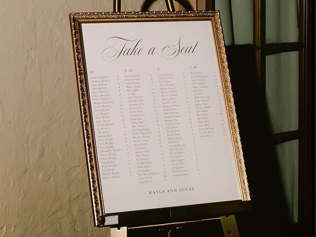 Seating Chart How-To