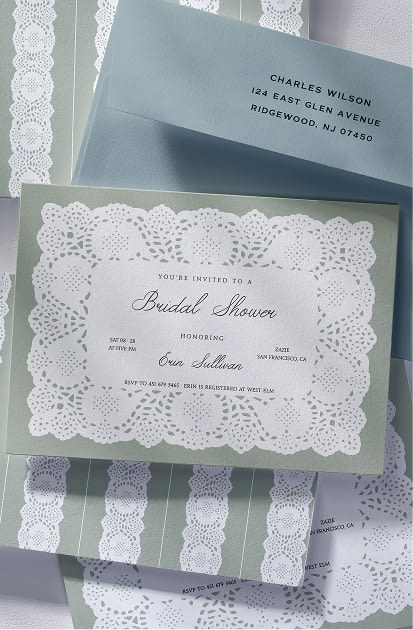 Bridal Shower Invitations
