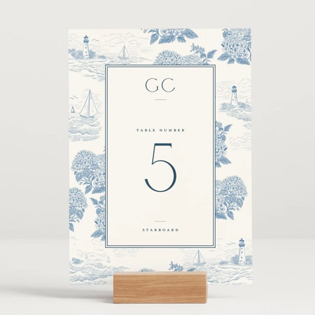 Table Numbers