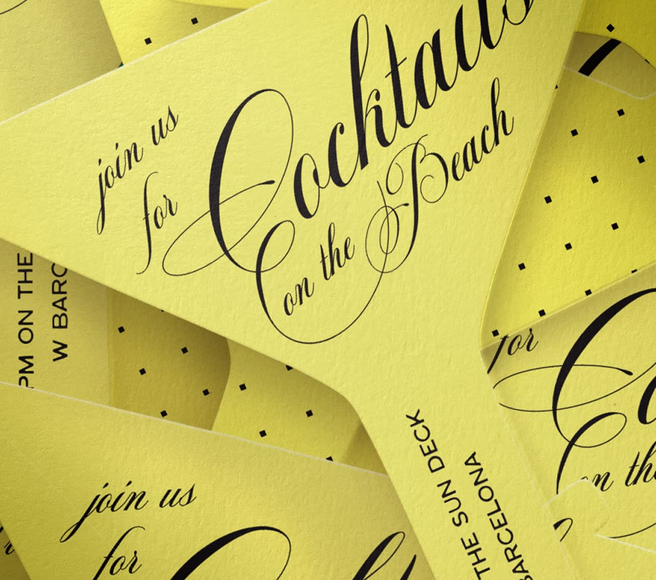 Shop invitations >