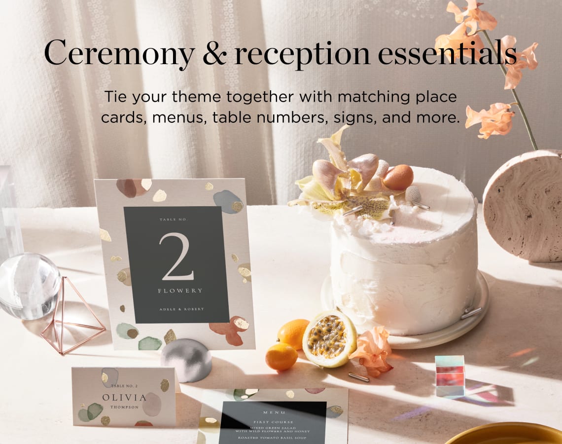 Ceremony & Reception Essentials