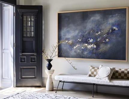 How To Create A Large Vintage Modern Gallery Wall - Pretty Real
