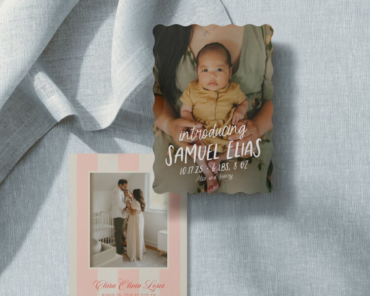 Shop Birth Announcements