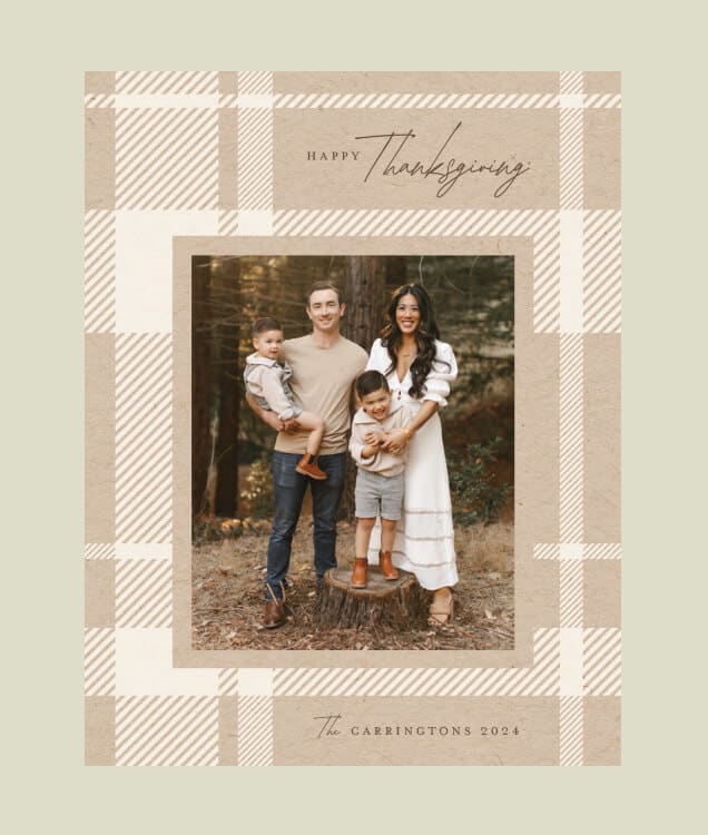 Thanksgiving Photo Cards