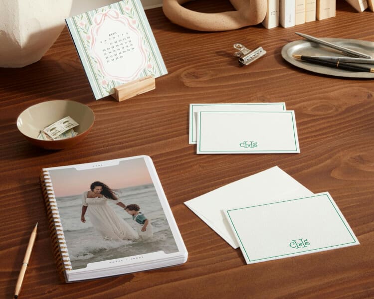 Shop personalized stationery