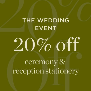 Wedding Promo Sitewide