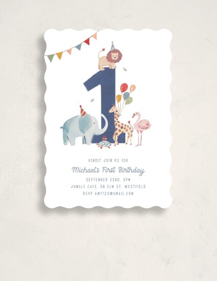 First Birthday Invitations