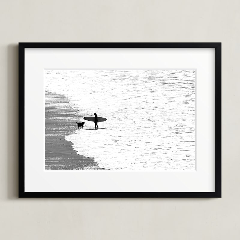 Beach Dog Children’s Art Print