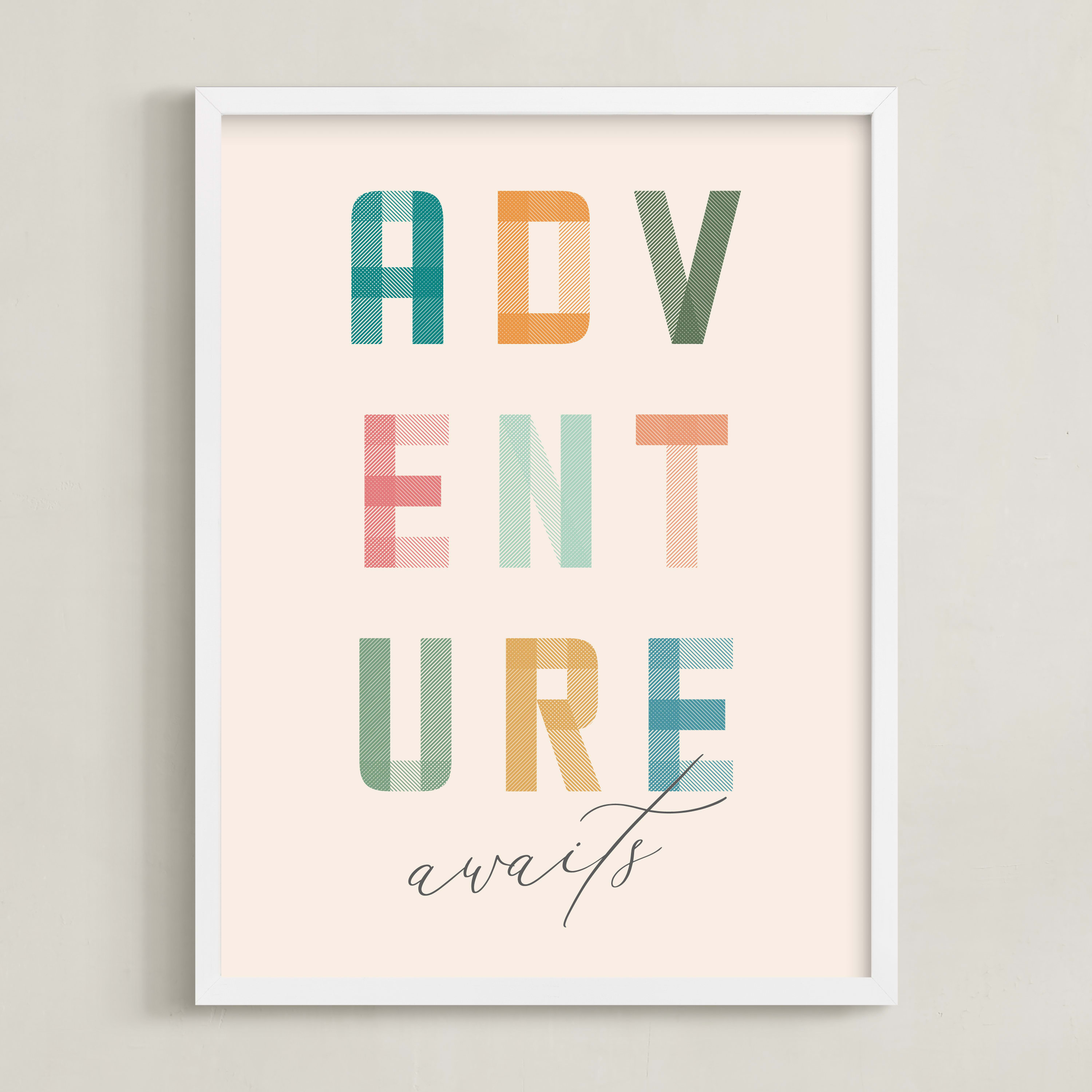 Adventure Lies Ahead Children’s Art Print