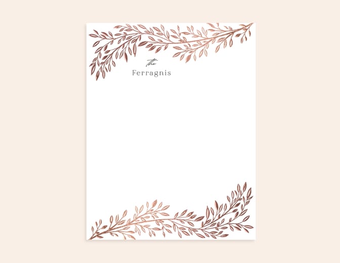 Shop personalized stationery