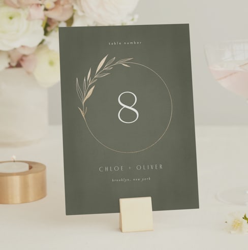 Shop Botanical Table Numbers