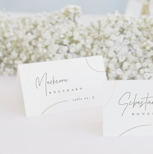 Shop Simple & Minimalist Place Cards