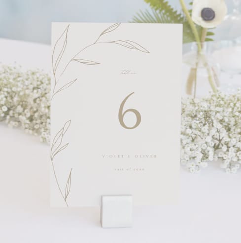 Shop Simple & Minimalist Table Numbers