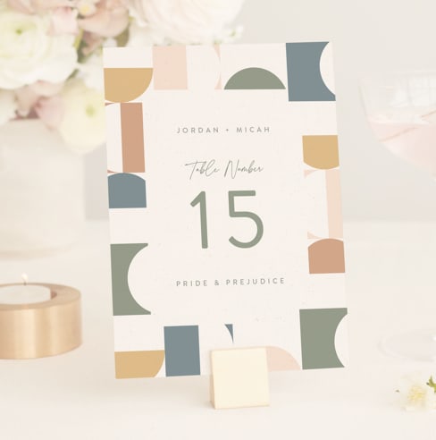 Shop Modern Table Numbers